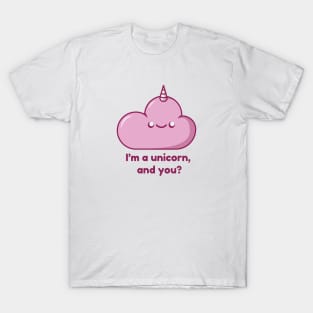 Pink unicorn cloud - I’m a unicorn T-Shirt